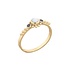 MIAB Jewels MIAB Ring | Goldfilled  | Black x Pearl