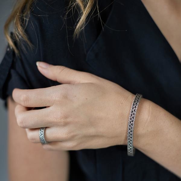 Mesh | Lovable | Things Zilver SILK Armband | 153 - Sieraden Exclusieve Armband