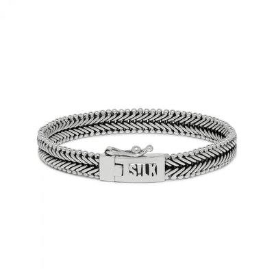 SILK Jewellery SILK Armband | 235 ARMBAND CLASSIC CHEVRON | Zilver