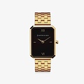 KAPTEN & SON KAPTEN & SON Horloge | GRACE GOLD | BLACK STEEL