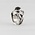 GATZ GATZ Ring | FALCON EYE | Zilver