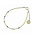 BLINCKSTAR BLINCKSTAR Armband | Zilver | Wit | Turquoise
