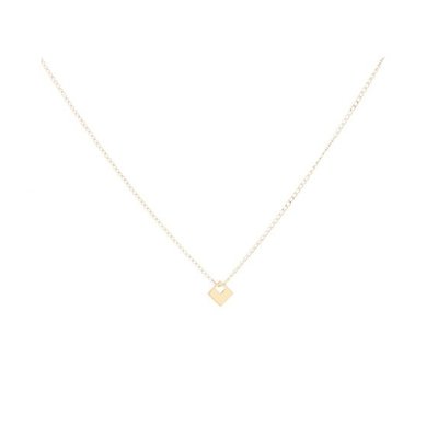 MIAB Jewels MIAB Ketting | Goud | Square in Square