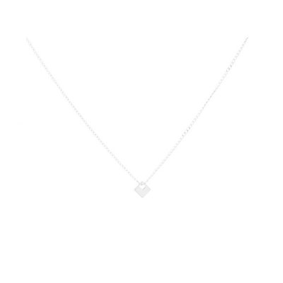 MIAB Jewels MIAB Ketting | Zilver | Square in Square | Sterling Zilver