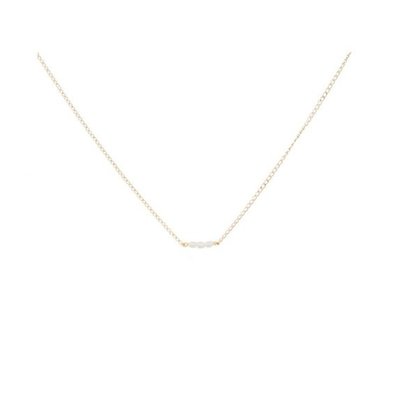 MIAB Jewels MIAB Ketting | Goud | Mini Pearl