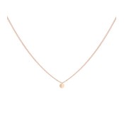 MIAB Jewels MIAB Ketting | Rose | Scratched Tiny Round