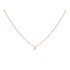 MIAB Jewels MIAB Ketting | Rose | Scratched Tiny Round