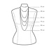 MIAB Jewels MIAB Ketting | Rose Goud | Mini Pearl
