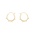 MIAB Jewels MIAB Oorbellen | Goldfilled | Hoop Dot