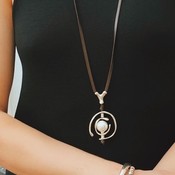 UNOde50 UNOde50  Ketting | AAAAAAUUUUUHHHHH…!!! | LEER | PAREL | COL0973BPLMAR0U