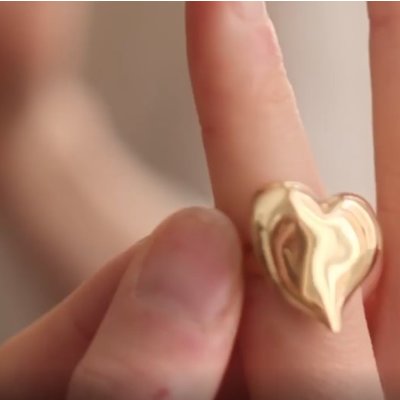 UNOde50 UNOde50 Ring | UNO HEART | VERGULD | ANI0700ORO000
