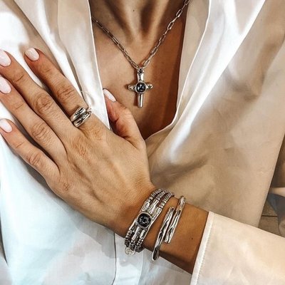 UNOde50 UNOde50 Ring | CROSSED LEGS | ANI0709MTL000