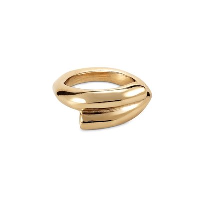UNOde50 UNOde50 Ring | CROSSED LEGS | VERGULD | ANI0709ORO000