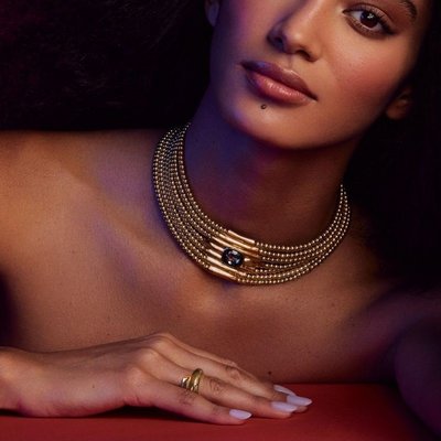 UNOde50 UNOde50 Ring | CROSSED LEGS | VERGULD | ANI0709ORO000