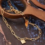 ANIA HAIE ANIA HAIE Bracelet | UNDER LOCK AND KEY | VERGULD | B032-01G