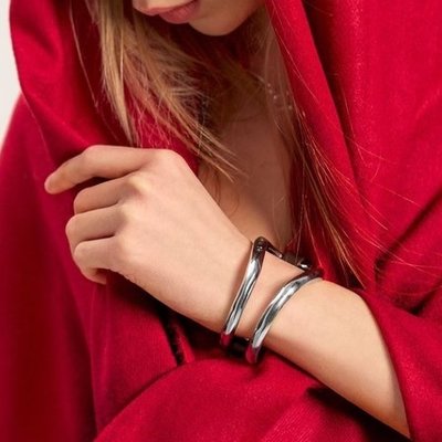 UNOde50 UNOde50 Armband | BITE | Leer | Uniek Design | PUL0228MARX