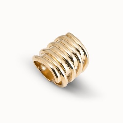 UNOde50 UNOde50 Ring | TORNADO | VERGULD | ANI0302ORO000