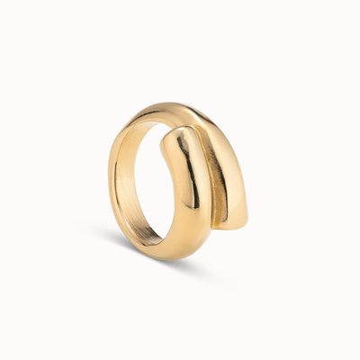 UNOde50 UNOde50 Ring | CROSSED LEGS | VERGULD | ANI0709ORO000