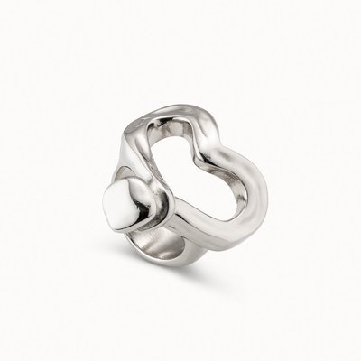 UNOde50 UNOde50  Ring | NAILED HEART | Hart | ANI0265MTL000