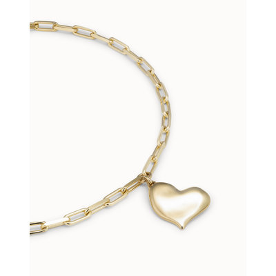 UNOde50 UNOde50  Ketting | HEARTBEAT | VERGULD |  COL1669ORO0000U