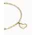 UNOde50 UNOde50  Ketting | HEARTBEAT | VERGULD |  COL1669ORO0000U