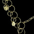 SANJOYA SANJOYA  Ketting | SCHAKELKETTING | VERGULD | ES1021001