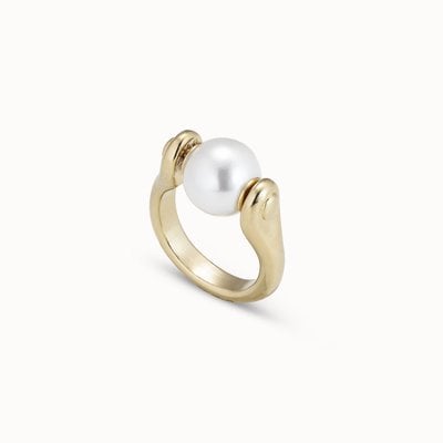 UNOde50 UNOde50 Ring | FULL PEARLMOON | VERGULD | ANI0717BPLORO