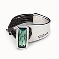 UNOde50 UNOde50 Armband | AURORA BOREALIS | GREEN CRYSTAL