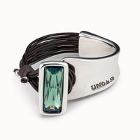 UNOde50 UNOde50 Armband | AURORA BOREALIS | GREEN CRYSTAL