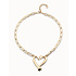 UNOde50 UNOde50  Ketting | ONE  LOVE | VERGULD | COL1804ORO000