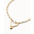 UNOde50 UNOde50  Ketting | ONE  LOVE | VERGULD | COL1804ORO000