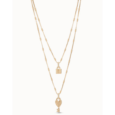 UNOde50 UNOde50  Ketting | UNLOCK |  VERGULD | COL1794ORO000