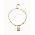 UNOde50 UNOde50  Ketting | MAGIC KEY |  VERGULD | CONFIDENT SS23