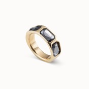 UNOde50 UNOde50 Ring | THE GUARDIAN | VERGULD | GRIJS | ANI0766GRSORO