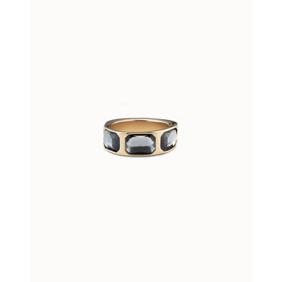 UNOde50 UNOde50 Ring | THE GUARDIAN | VERGULD | GRIJS | ANI0766GRSORO