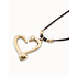 UNOde50 UNOde50  Ketting | BIG LOVE | VERGULD | COL1806ORO000