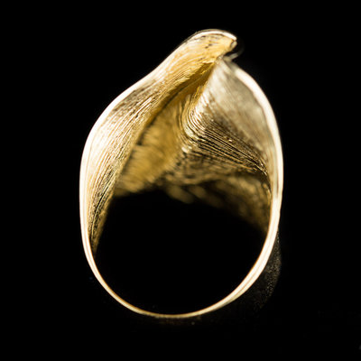 SANJOYA SANJOYA Ring | MAT GEPOLIJST | VERGULD | PRE0117003