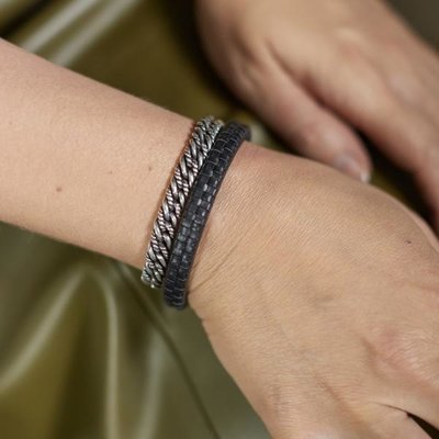 SILK Jewellery SILK Armband | 240BLK ARMBAND ZWART