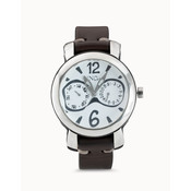 UNOde50 UNOde50 Horloge |  LET'S CATCH UP | BRUIN WIT | REL0104BLNMAR0U