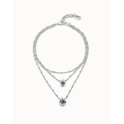 UNOde50 UNOde50  Ketting | STARS' RAIN | BLAUW KRISTAL | COL1722AZUMTL0U