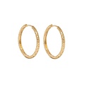 MIAB Jewels MIAB Oorbellen | Structure Click | Goldfilled