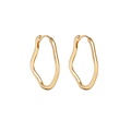 MIAB Jewels MIAB Oorbellen | Uneven Click | Goldfilled