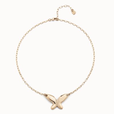 UNOde50 UNOde50  Ketting | BUTTERFLY EFFECT |  VERGULD | COL1864ORO