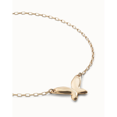 UNOde50 UNOde50  Ketting | BUTTERFLY EFFECT |  VERGULD | COL1864ORO