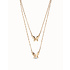 UNOde50 UNOde50  Ketting | DOUBLEFLY |  VERGULD | COL1861ORO