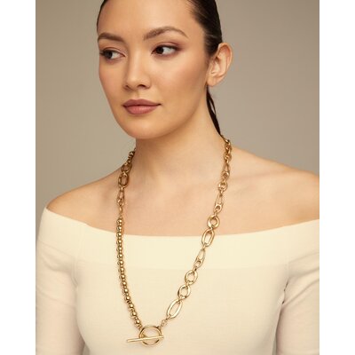 UNOde50 UNOde50  Ketting | YOLO |  VERGULD | COL1839ORO