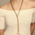 UNOde50 UNOde50  Ketting | YOLO |  VERGULD | JOYFUL  FW23