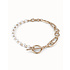 UNOde50 UNOde50  Ketting | PEARL & MATCH |  VERGULD | COL1841ORO