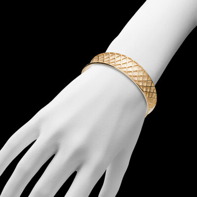 SANJOYA SANJOYA Armband | BANGLE MET RUITJES | VERGULD | L0223048