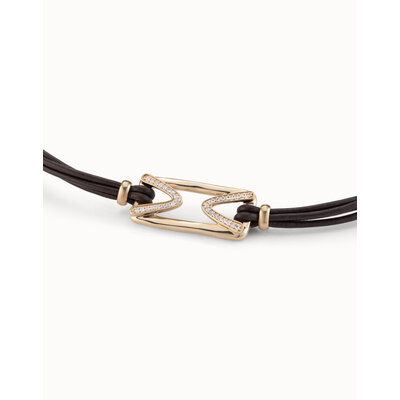 UNOde50 UNOde50 Armband | THE ONE TOPAZ | VERGULD | PUL2393BLNORO